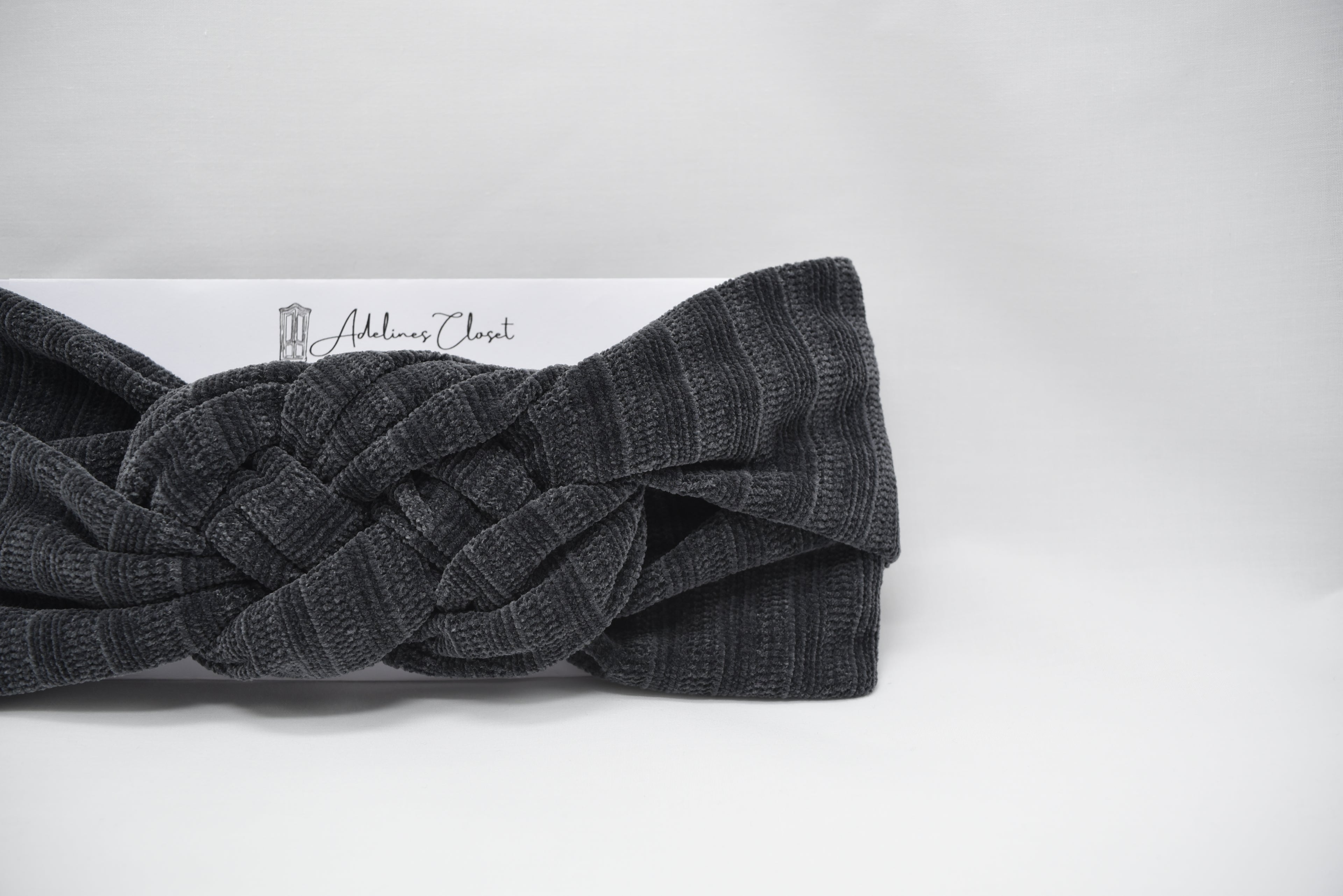Chenille knitted Headwrap