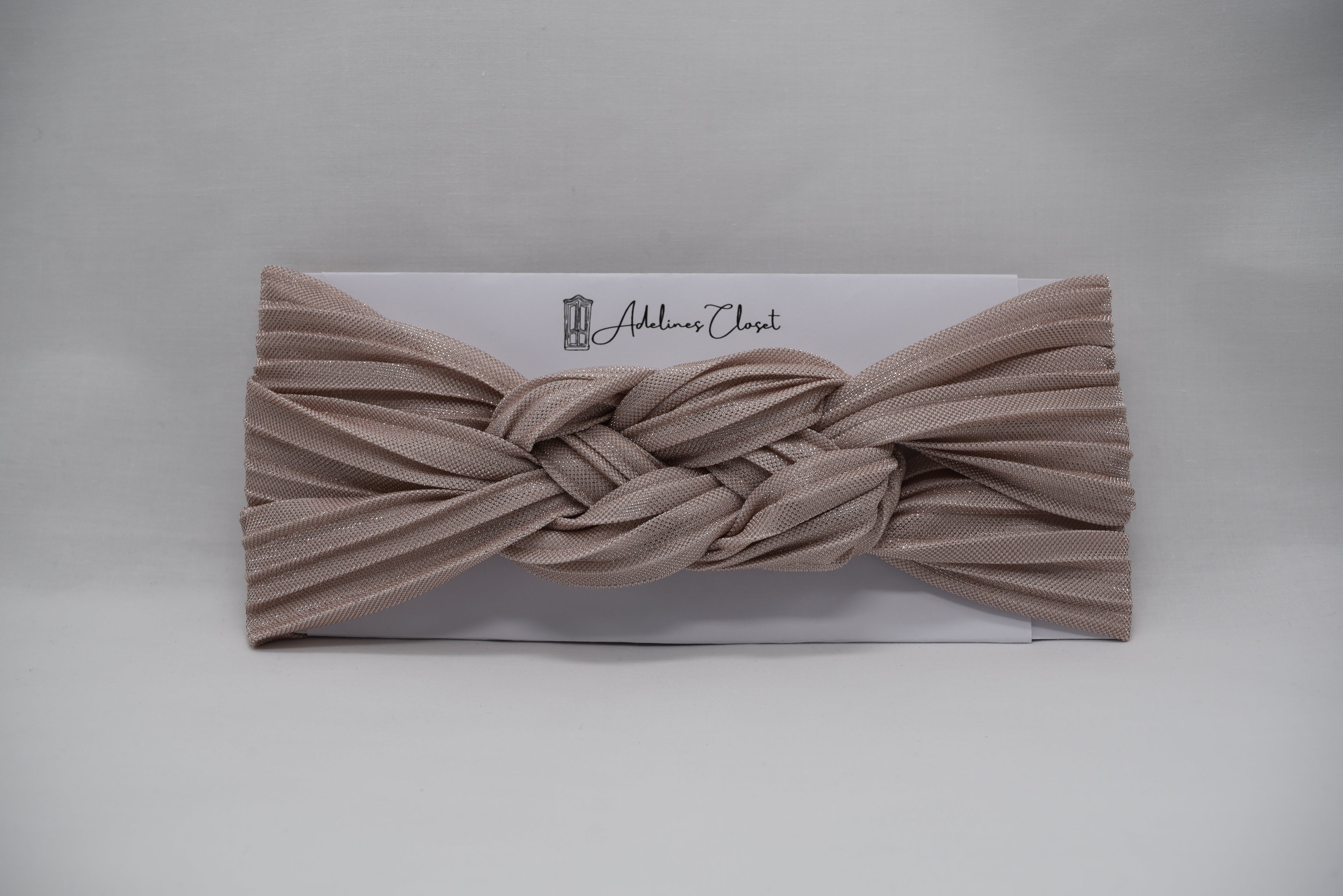 Pink Shimmer Headwrap