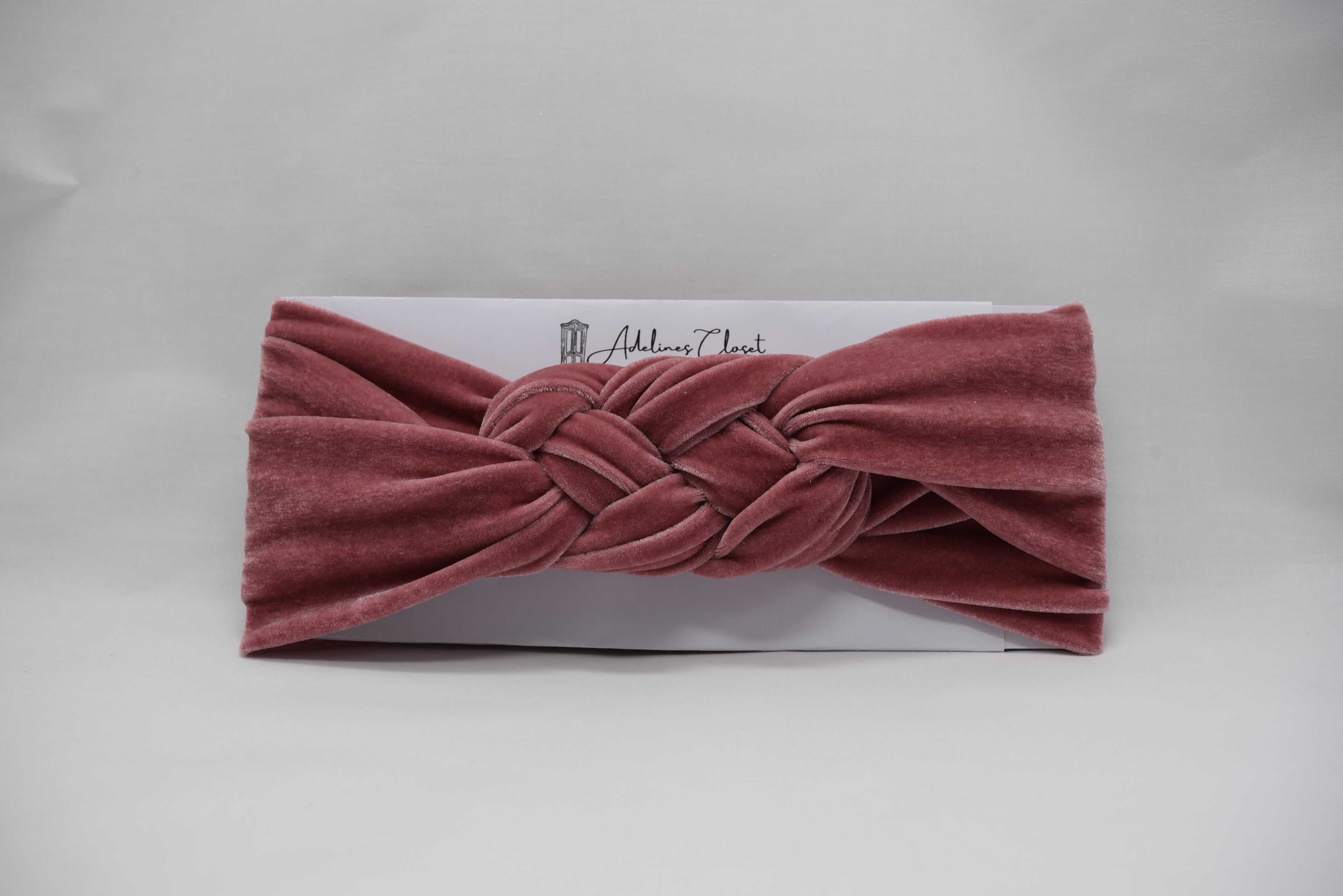 Rose Velour Headwrap