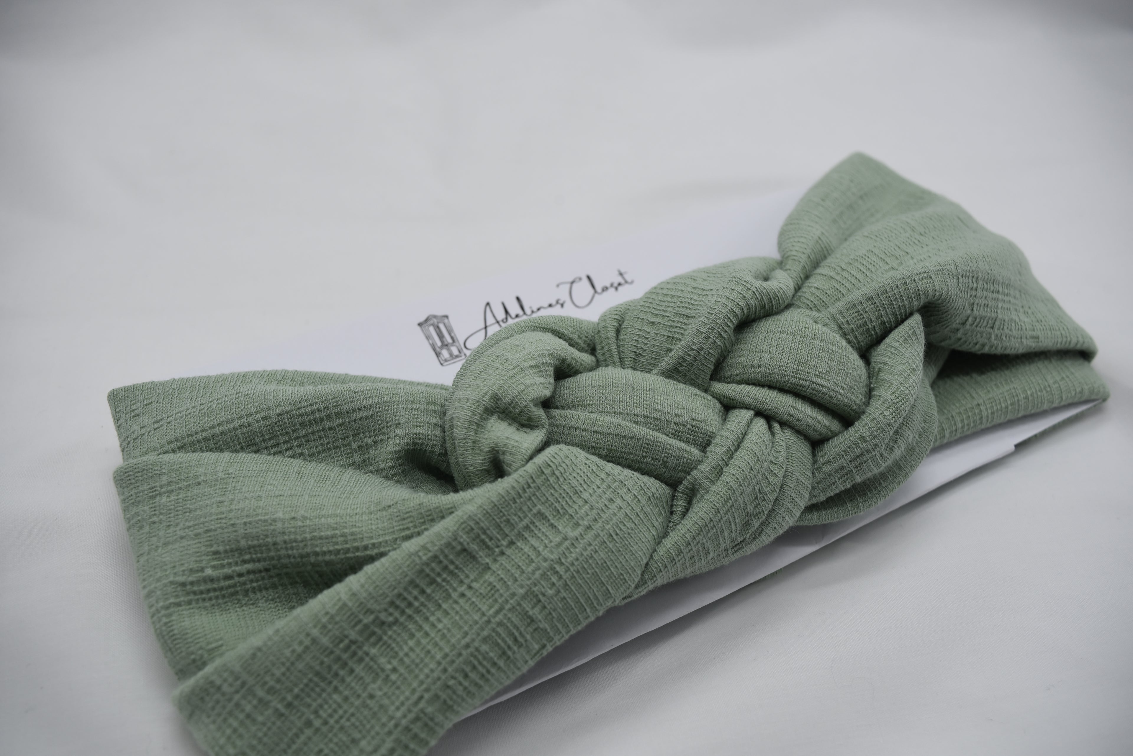 Textured Green Headwrap