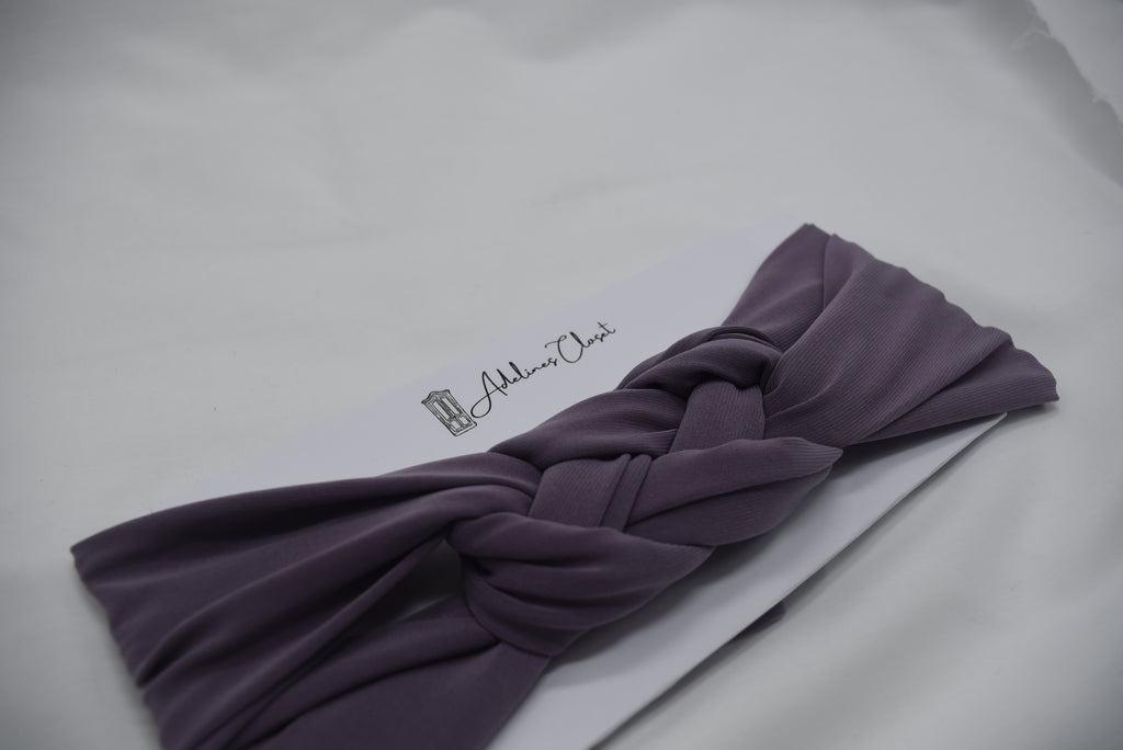 Dusty Purple Headwrap