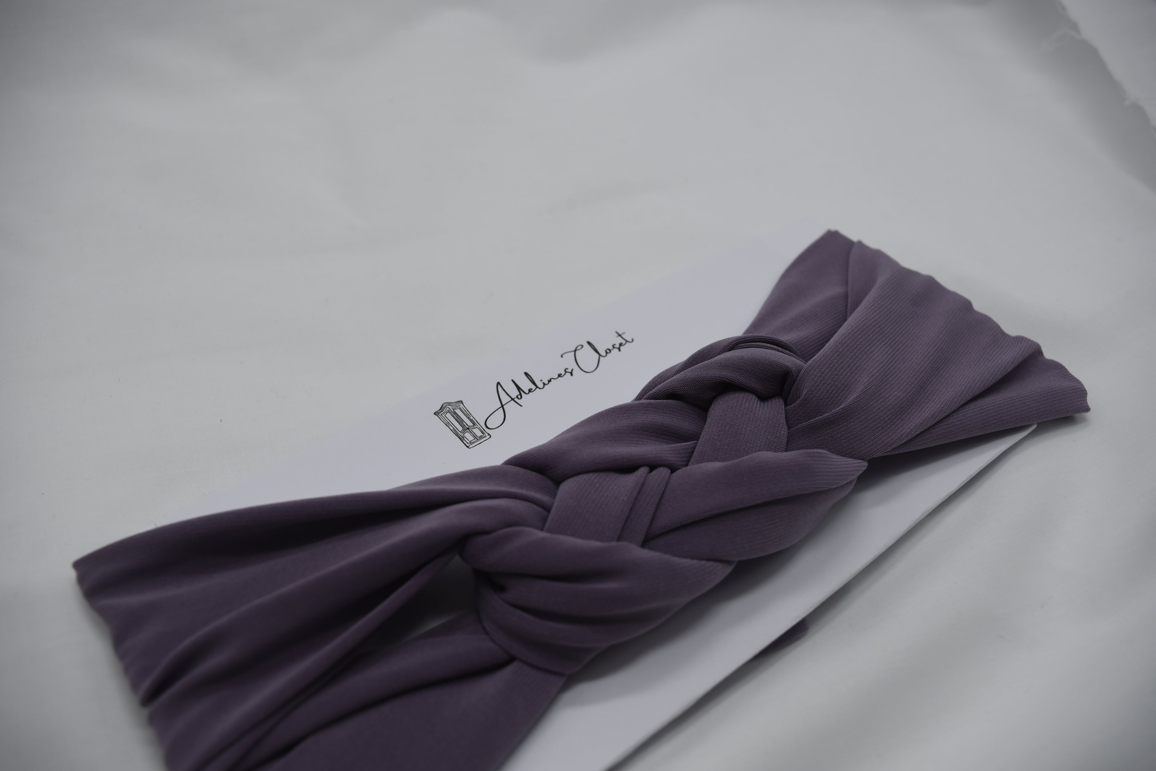 Dusty Purple Headwrap