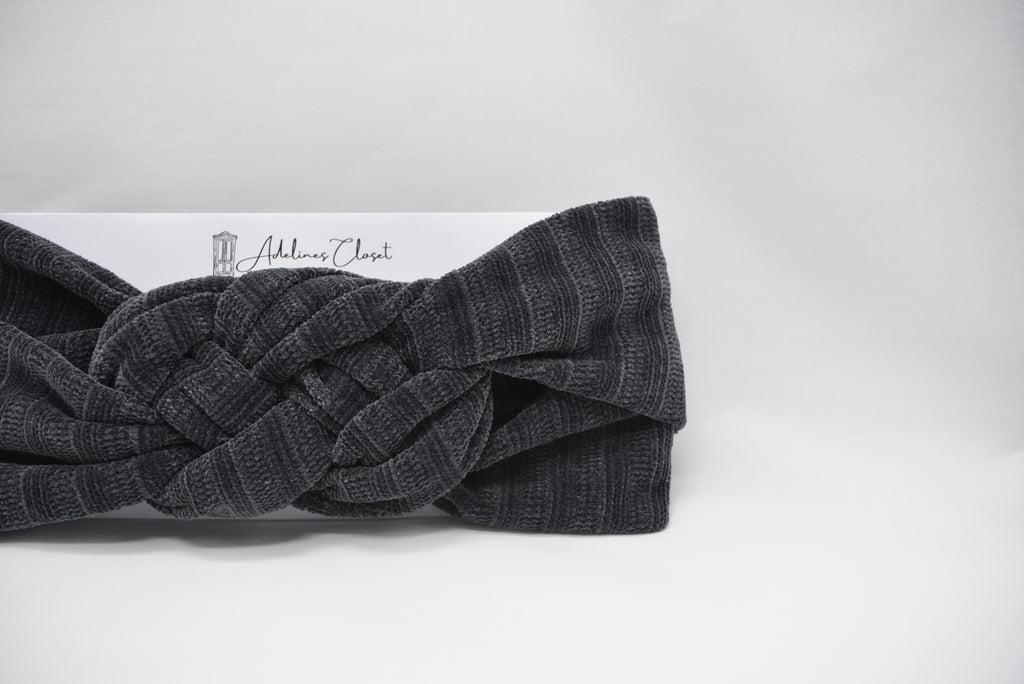 Chenille knitted Headwrap