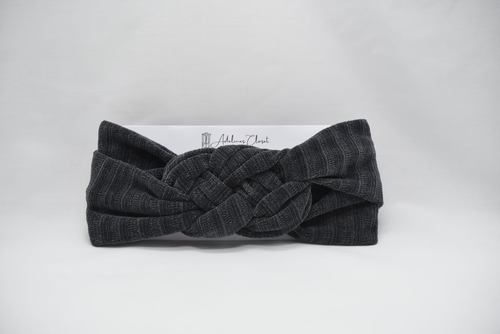 Chenille knitted Headwrap