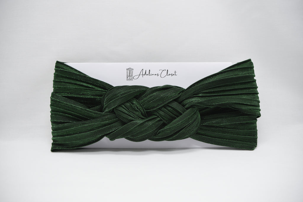 Green Shimmer Headwrap