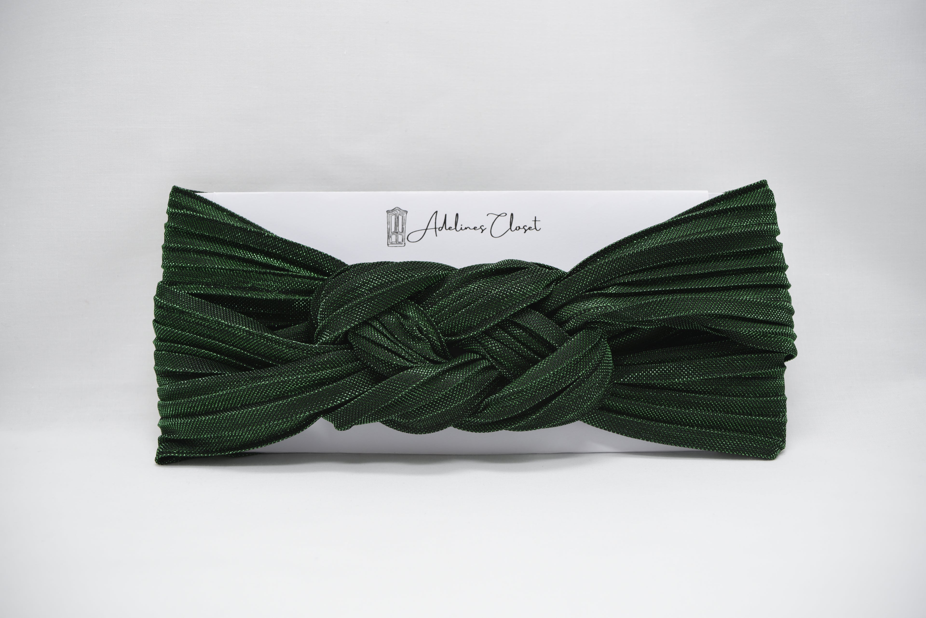 Green Shimmer Headwrap