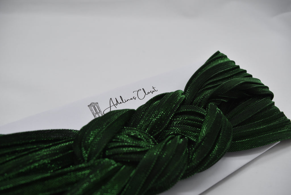 Green Shimmer Headwrap